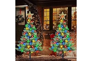 Upgraded Solar Christmas Tree for Outdoor Festivities