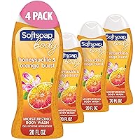 Vista 14 de Softsoap Jabón corporal de eucalipto y menta, gel de baño hidratante, 20 onzas, (paquete de 4)