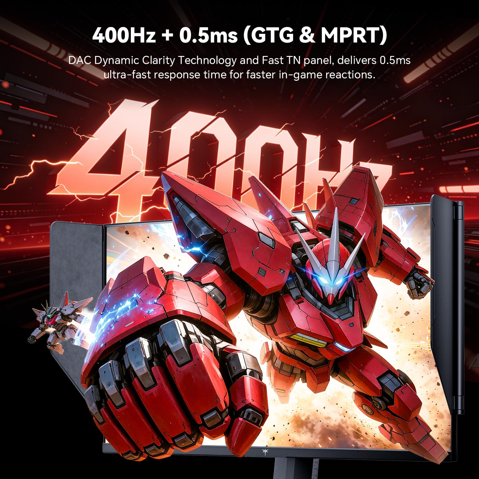 Amazon.co.jp: KTC 24.1インチ FHD Fast TN 400Hz ゲーミングモニター