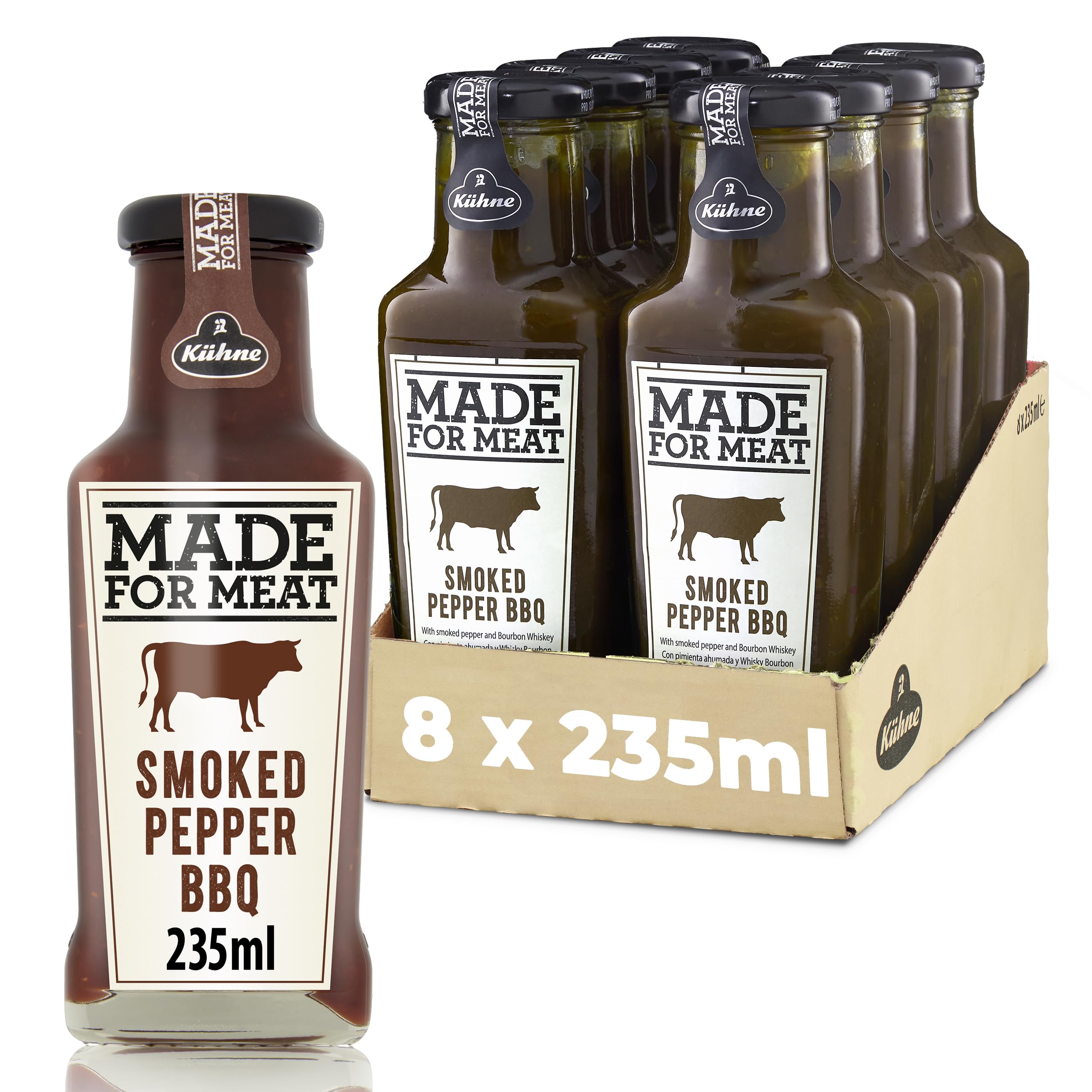 Made for Meat Schwarzer Knoblauch, 235 ml (8 Stück)