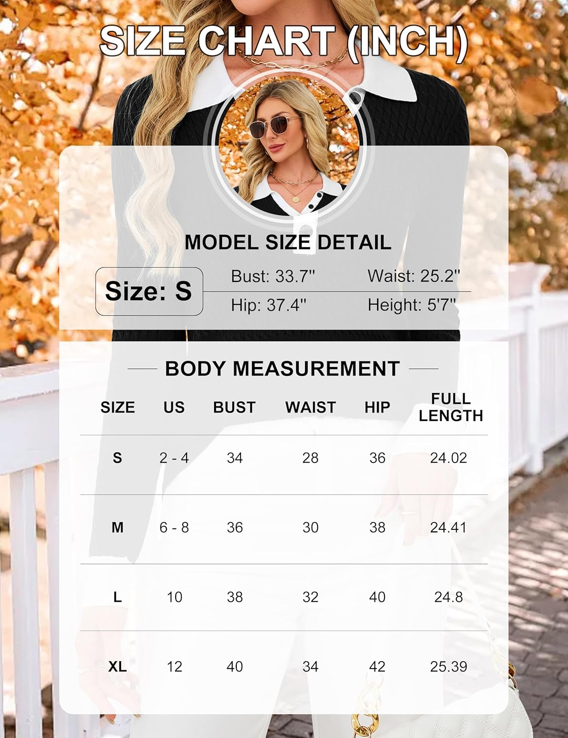 Blooming Jelly Women's Cable Knit Sweater Long Sleeve Pullover Tops 2025 Fall Fashion Trendy Old Money Clothes - Image 6