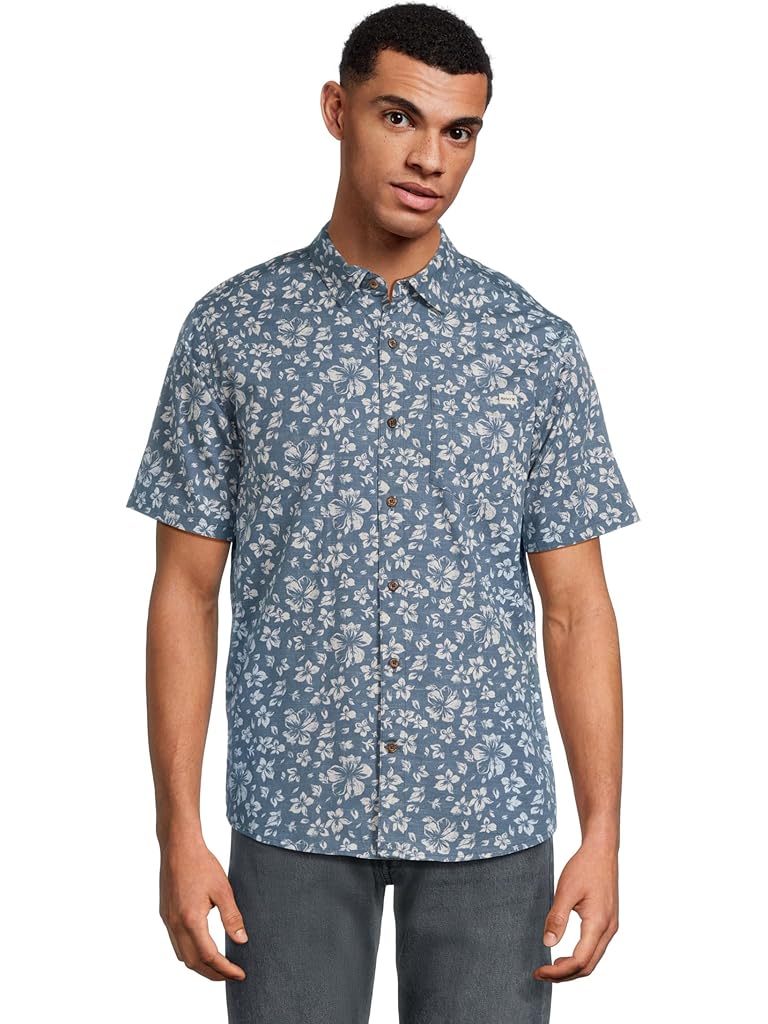 Gray Hurley One And Only Lido Stretch Short Sleeve