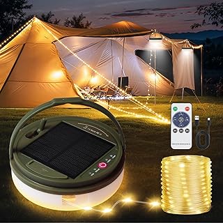 Solar Solar Camping String Lights Remote
