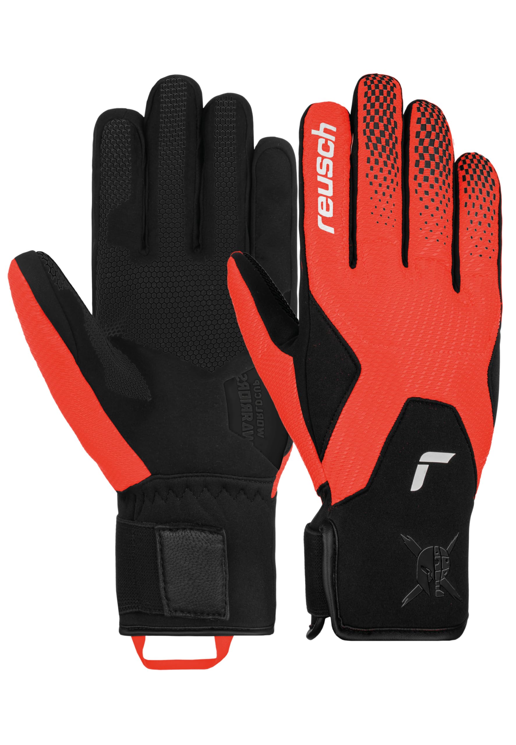 Reusch Worldcup Warrior Speedline bardzo ciepłe, wiatroszczelne i oddychające rękawiczki zimowe, uniseks, rękawiczki na palec, rękawice śniegowe, rękawice narciarskie dla kobiet i mężczyzn, dla