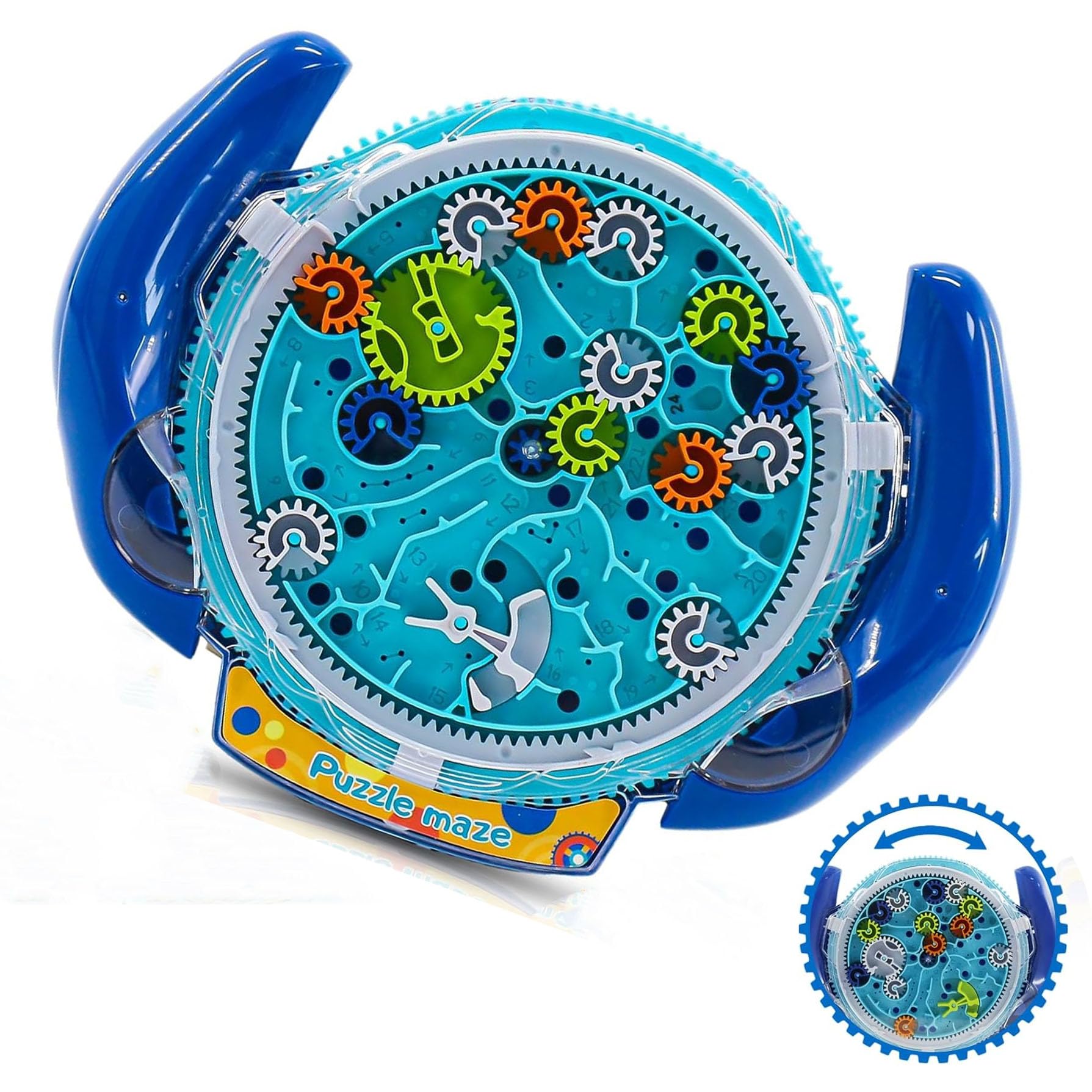 Boule Labyrinthe 3D Avec 110 Obstacles - Jeu D'Adresse Pour Enfants 6 Ans Et Plus - Cadeau Éducatif