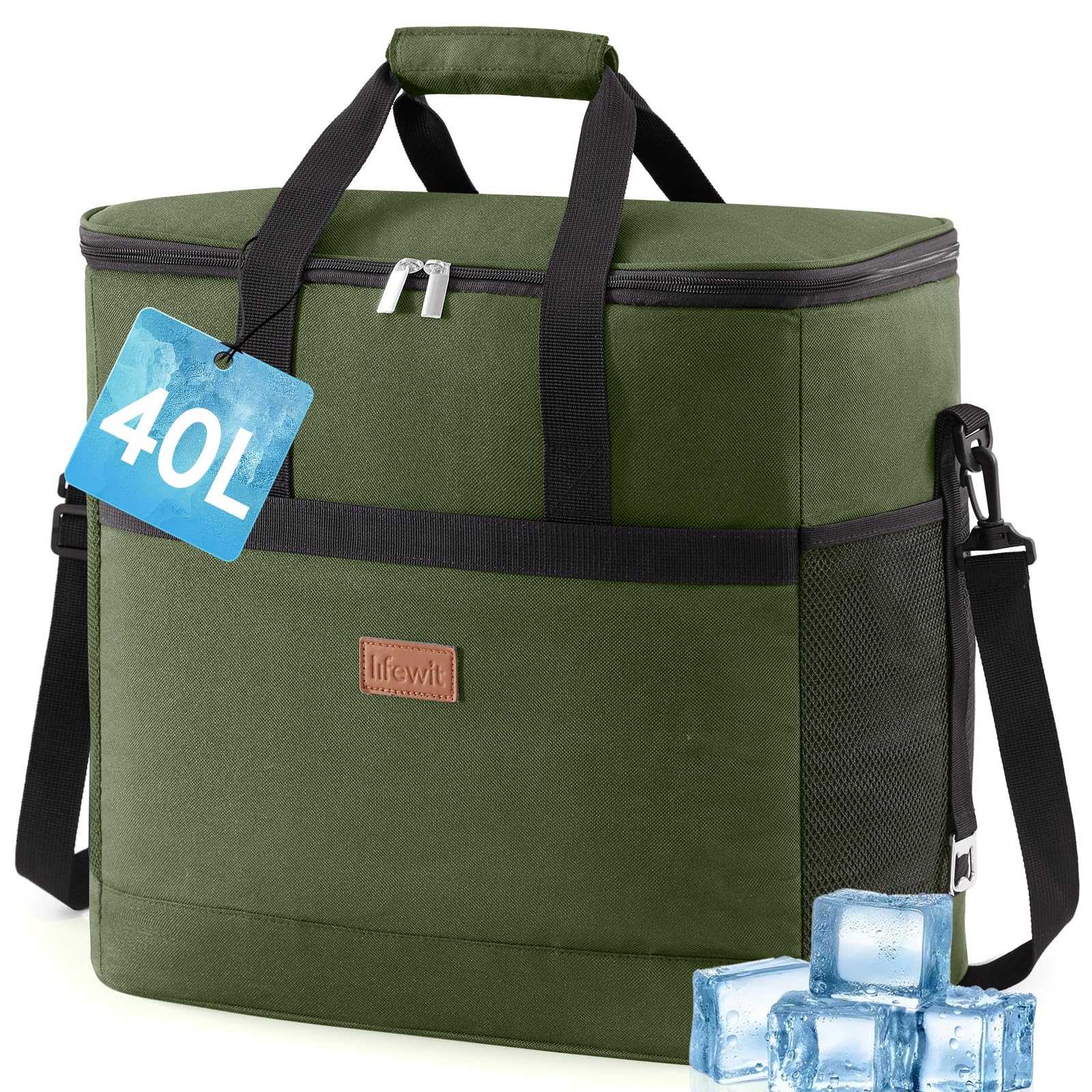 Lifewit Nevera Portatil 40L, Bolso Neveras Isotermica para Hombre, Grande Bolsas Termica porta Alimentos, Cooler Bag Te…