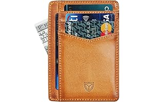 Donword Minimalist Wallet for Men with RFID Blocking