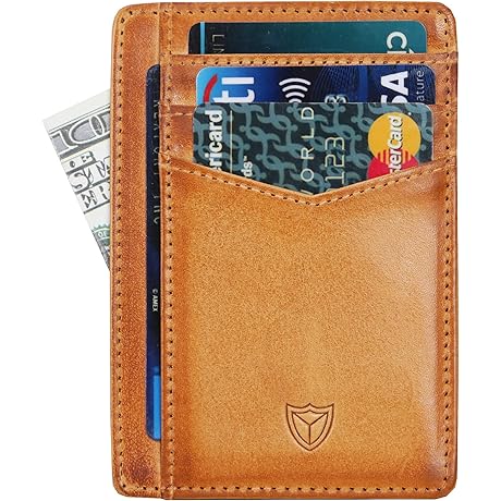 Donword Minimalist Wallet for Men with RFID Blocking