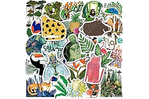 Jungle Safari Animals Rainforest Sticker