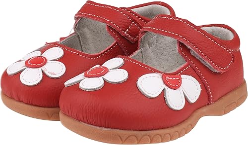 Miniatura 5 de Femizee Mary Jane - Zapatos planos de cuero con lazos, para niñas (niños pequeños)