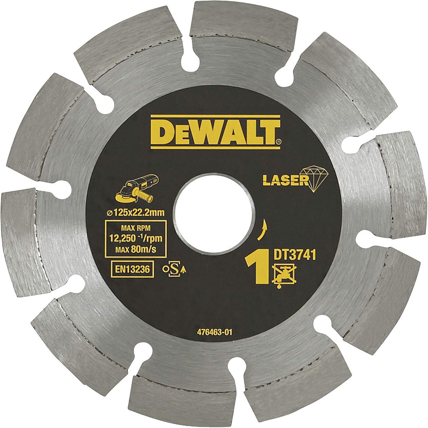 Dewalt Disque Diamant Extreme Métal DEWALT - 125 X 22,23 X 1,3 Mm Pas