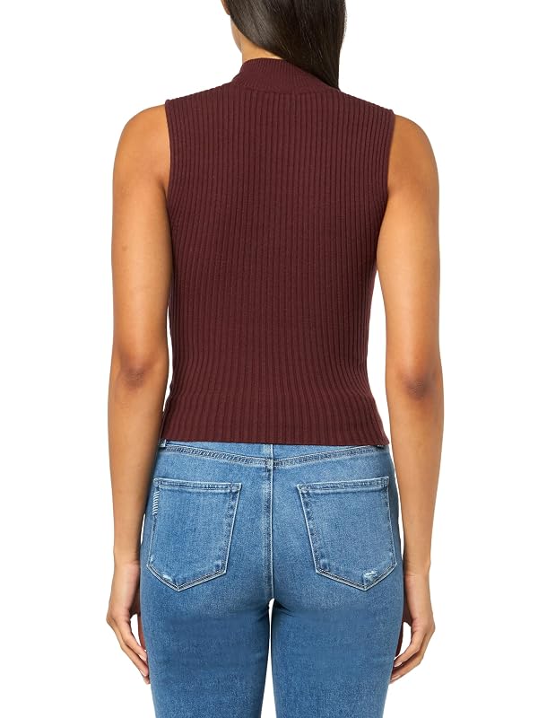 PAIGE Fidelia Tank, Oxblood XXS by PAIGE - Image 2