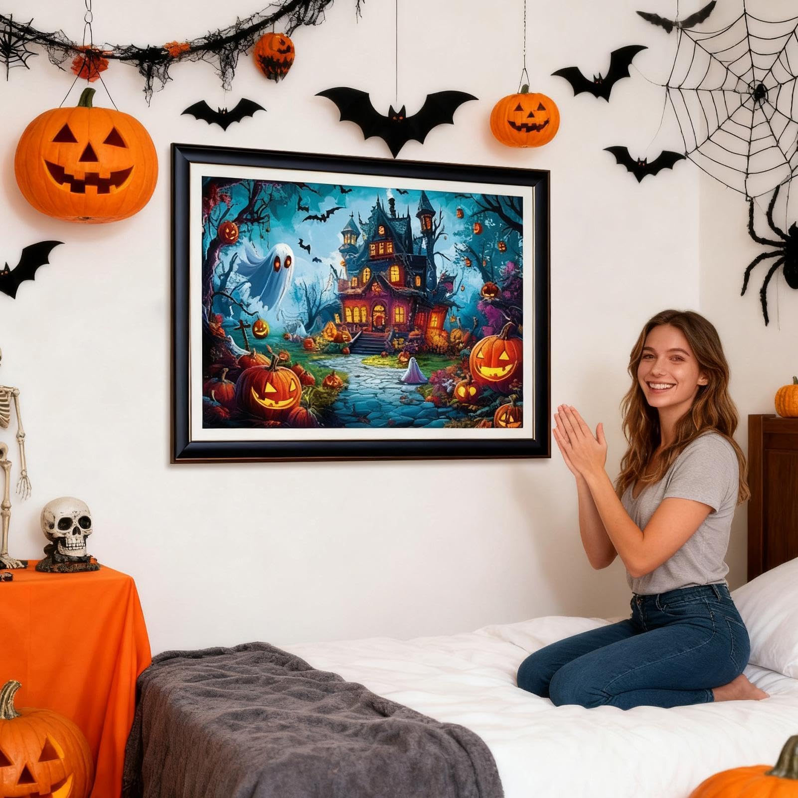 Puzzle Da 1000 Pezzi Decorazione Colorata di Stregata