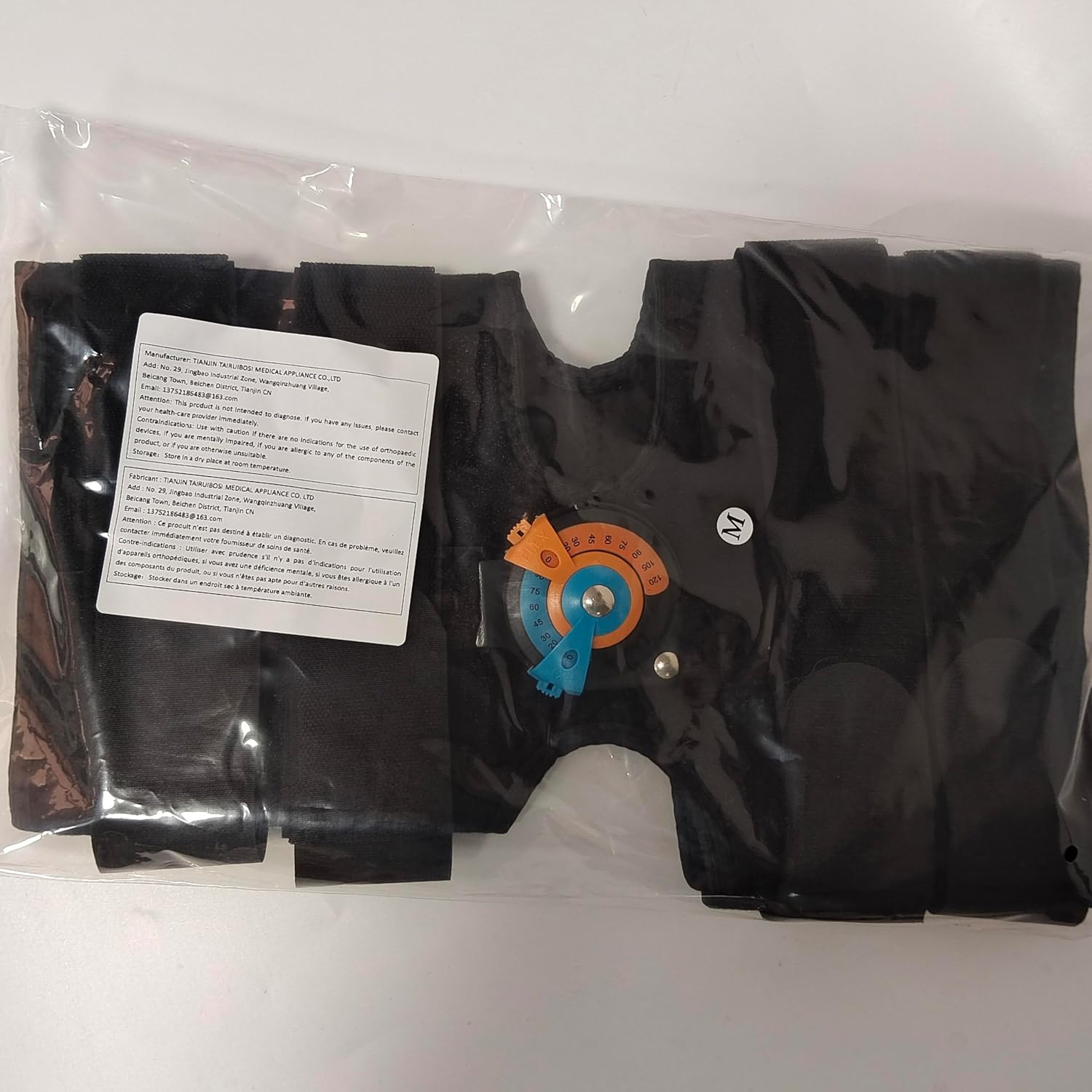 Hinged ROM Knee Braces Adjustable Knee Immobilizer Support for Knee Pain ACL MCL PCL Arthritis Meniscus Tear Post OP Recovery for Men and Women Side Stabilizers Torn Meniscus Orthopedic Orthosis (Basic Version, Medium) - Image 6