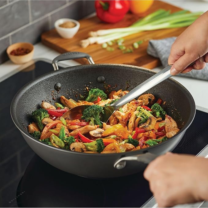 Wok Antiadherente Circulon A1 Series 13.25 Pulgadas Grafito miniatura 2