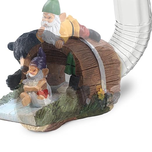 Ajure Gutter Downspout Extension Downspout Diverter,Bear Design, Dimensions:6