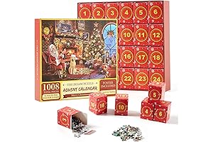 Christmas Advent Puzzle Calendar 2024: A Festive Holiday Treat of Puzzle-Solving Fun!