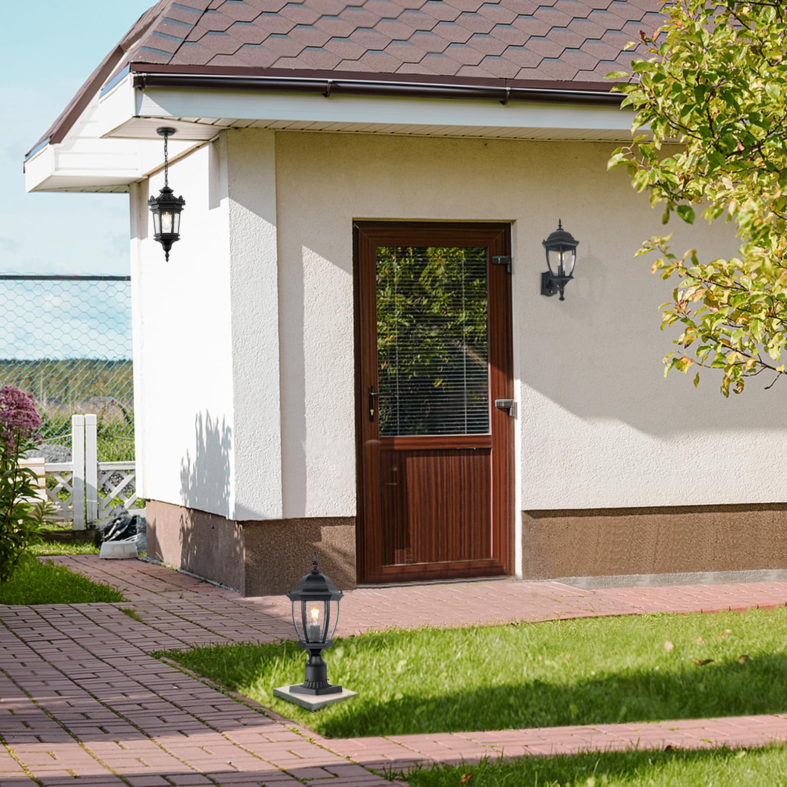 Livex Lighting 7507-13 Outdoor Pier Mount Adaptors, White 3.50x5.75x5.75