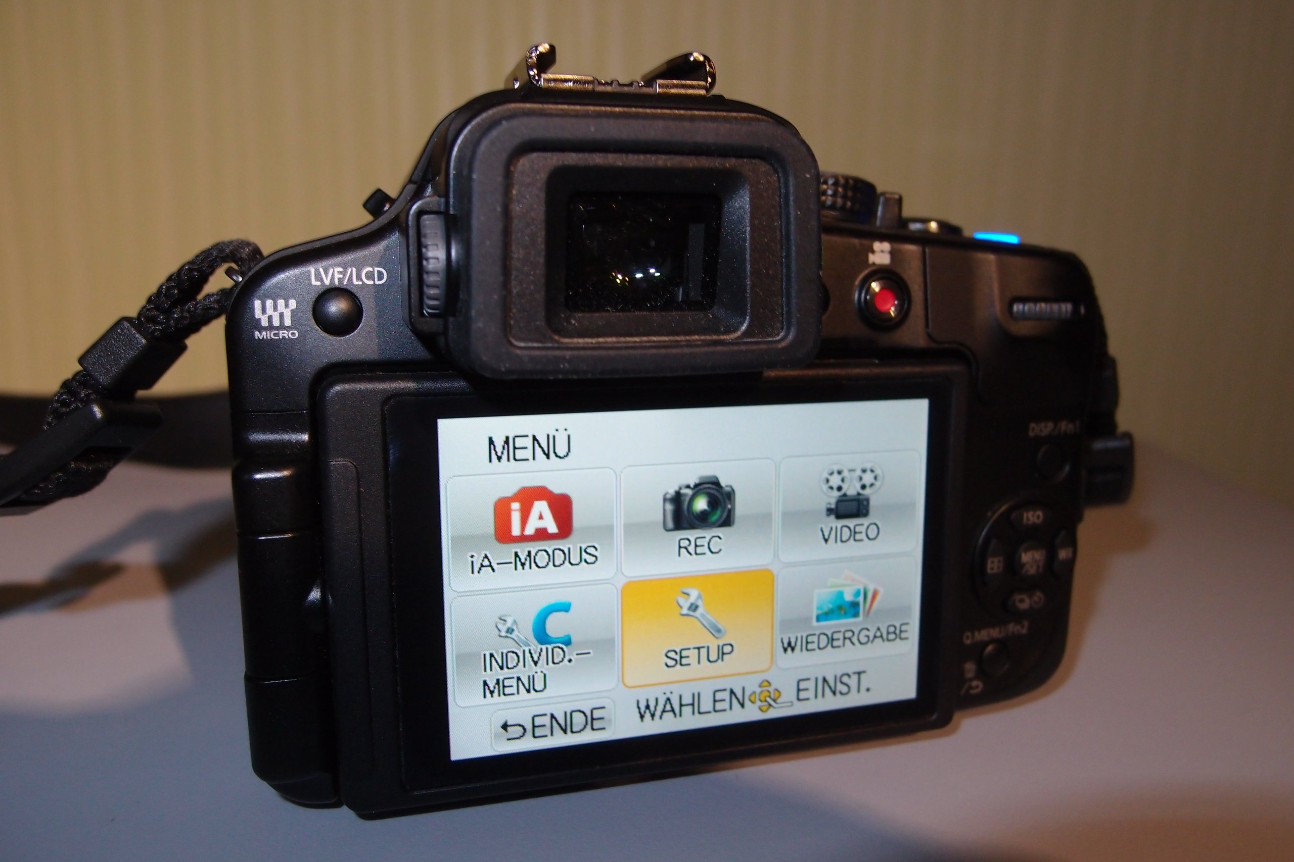 Panasonic Lumix DMC-G3KEG-K Systemkamera (16 Megapixel, 7,5 cm