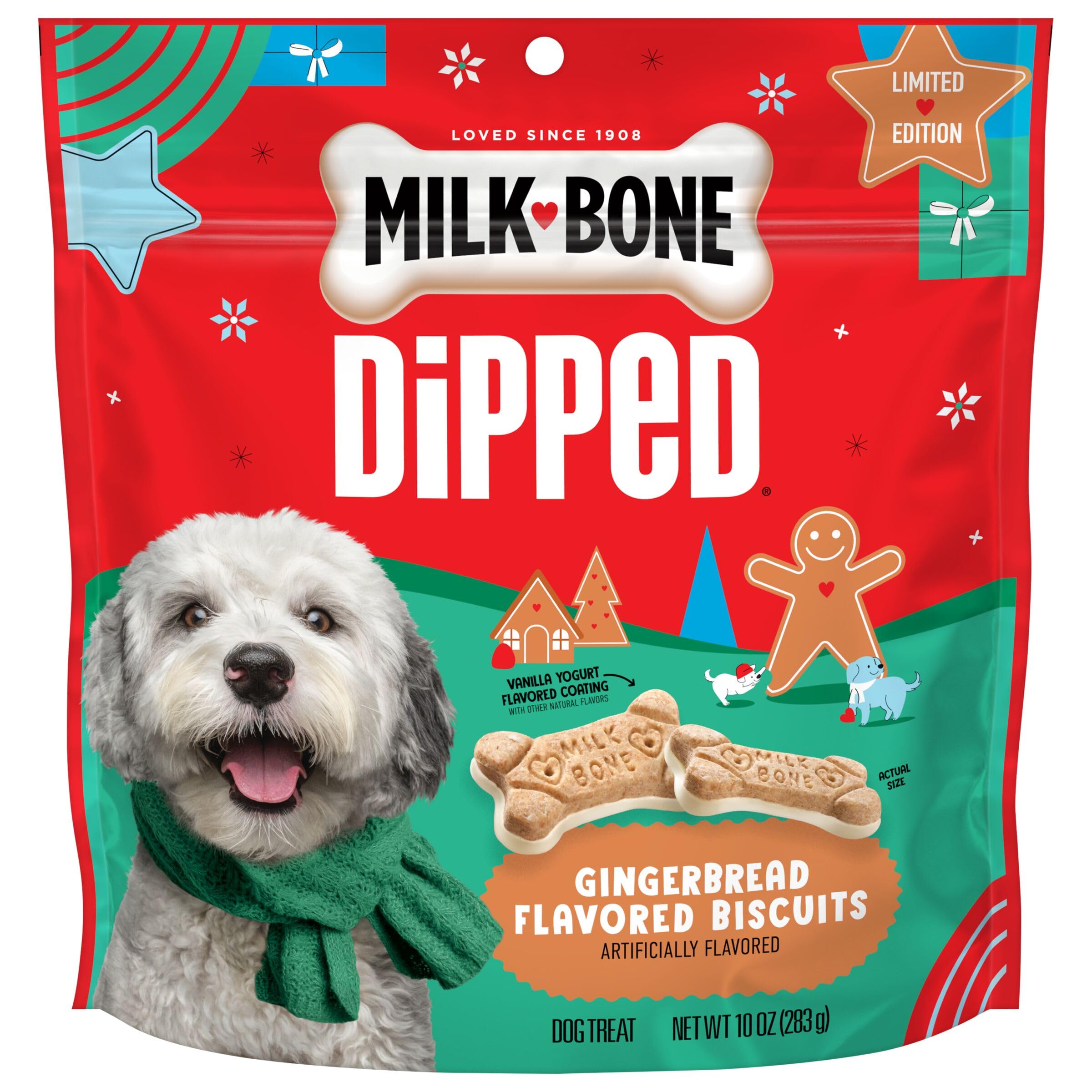 Milk-Bone Dipped Gingerbread 10oz