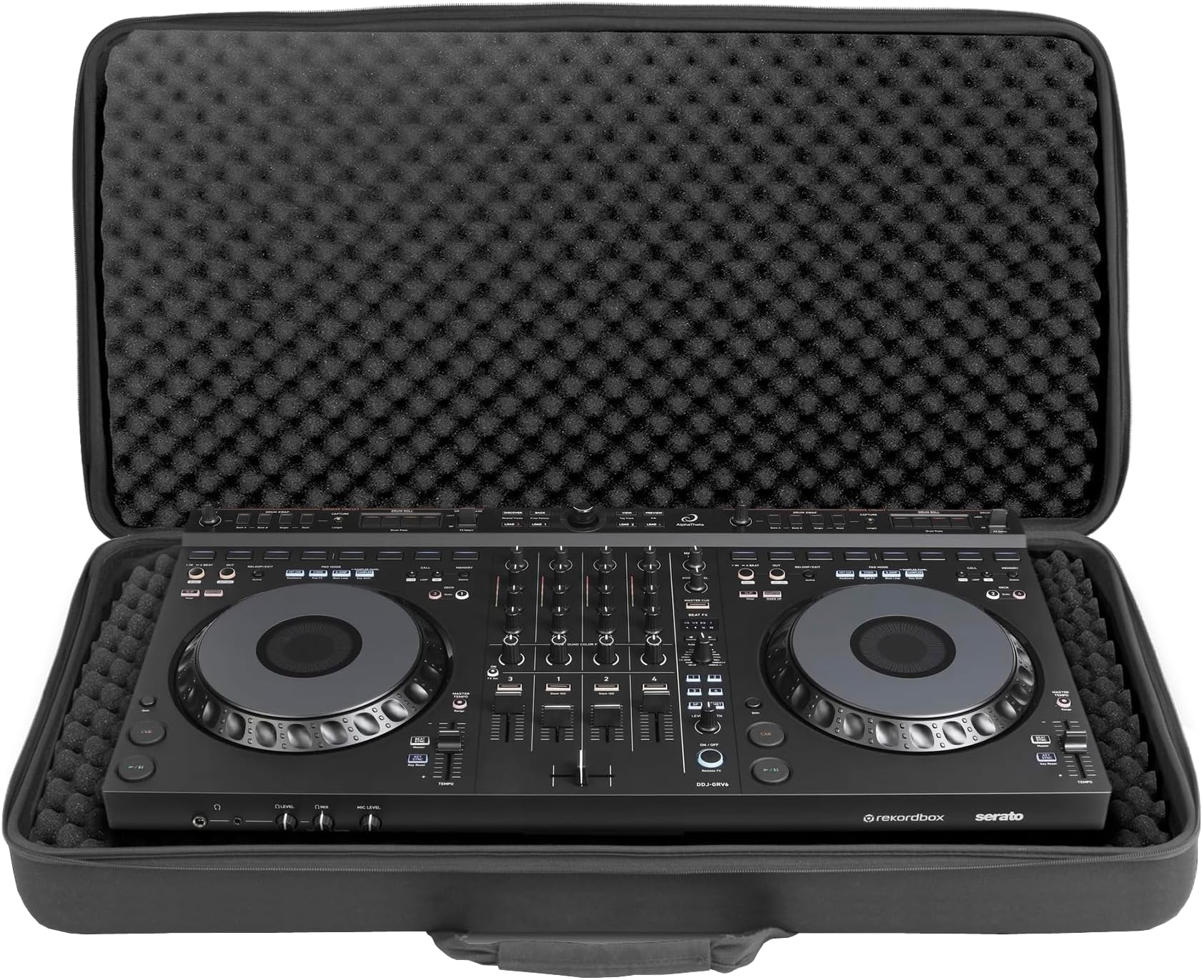 Creator DJ Controller Hardcase 2XL - Lightweight EVA Protective Case - Black, MK2 (U8304BL)