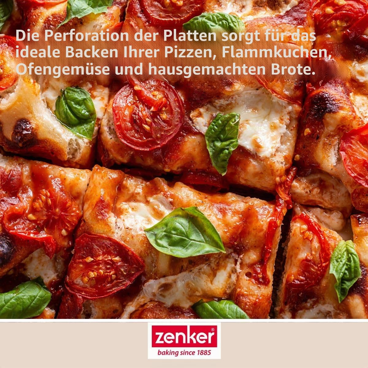 Zenker Backblech 40 x 30 cm gelocht 2er Set