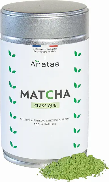 Anatae Matcha - Thé Vert Japonais Bio 80g pour Latte et Pâtisserie