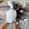 Ryttir Giant Goose Plush - 35 Extra Soft Duck Stuffed Animal Hugging Pillow with Rotund Belly,Safety Nursery Decor & Sensory Comfort Toy,Cuddle Christmas Companion for Kids