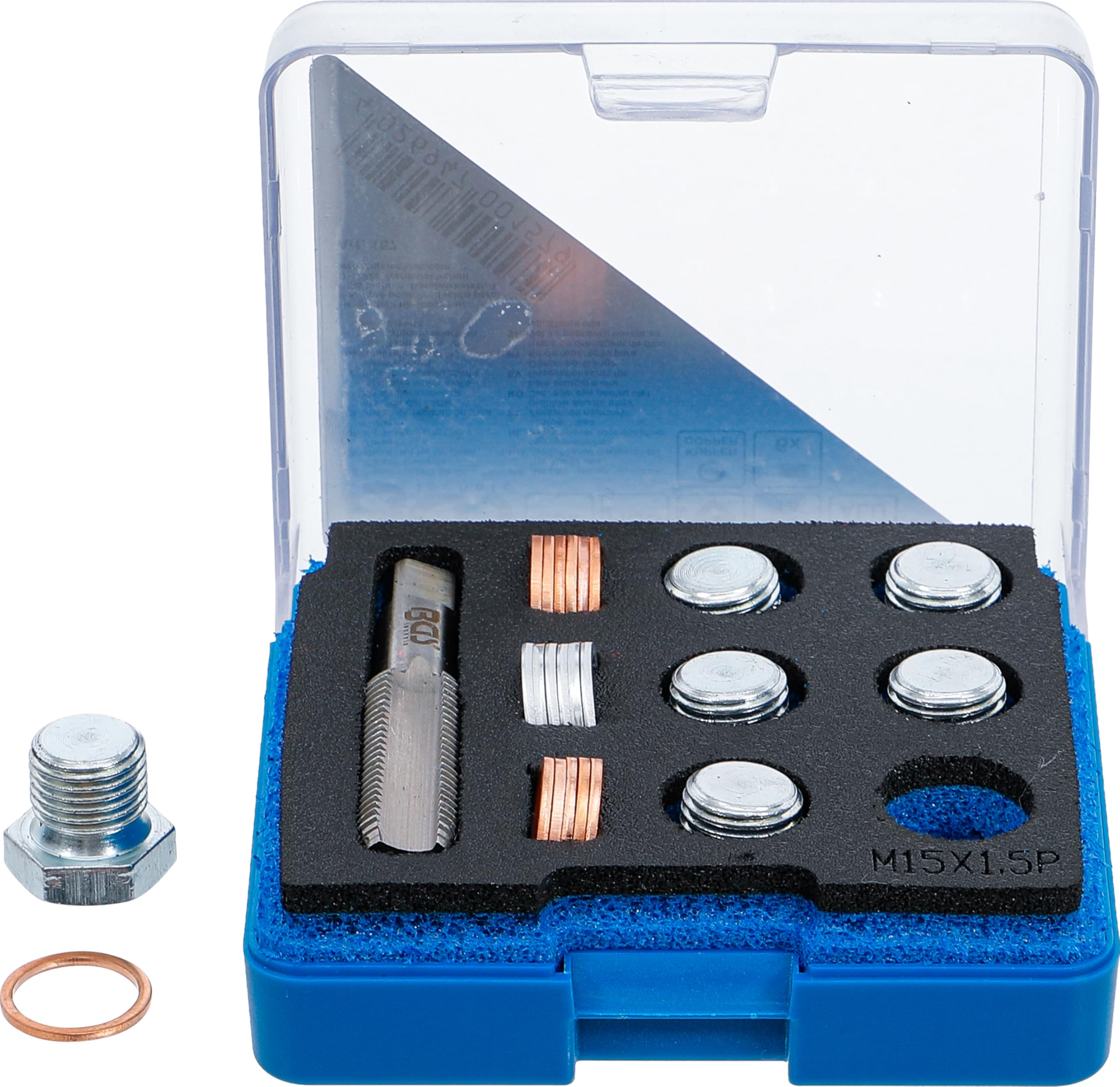 BGS 157 | Repair Kit for Oil Drain Thread | M15 x 1.5 mm