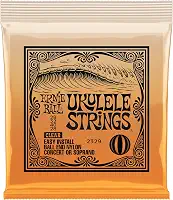 Ernie Ball Ukulele Ball End Nylon Strings, Clear (P02329)