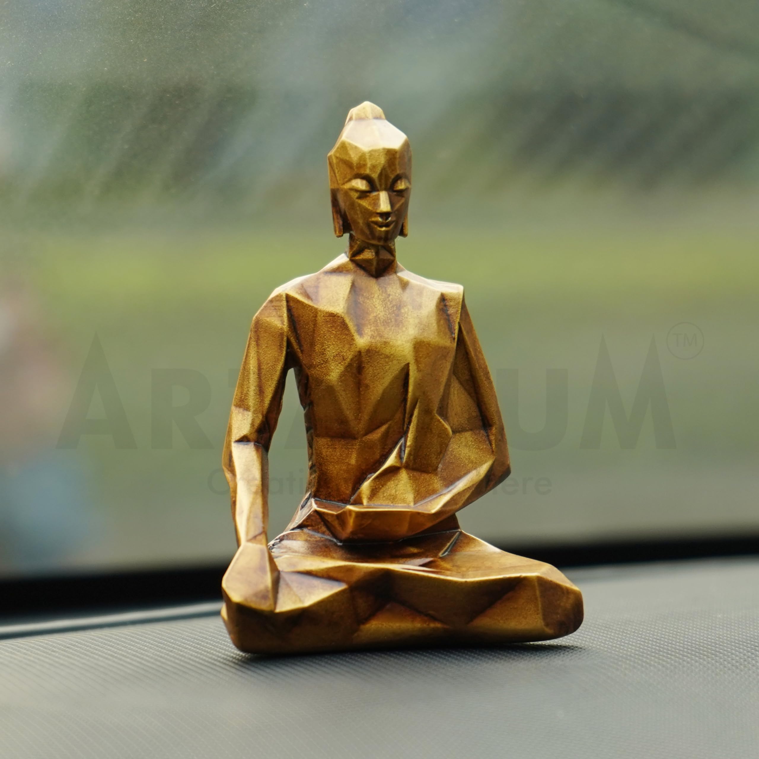 Artarium Meditating Origami Buddha Statue Lord Buddha Idol