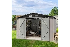 8x8 Sheds & Outdoor Storage: Aoxun's Safe and Sturdy Solution