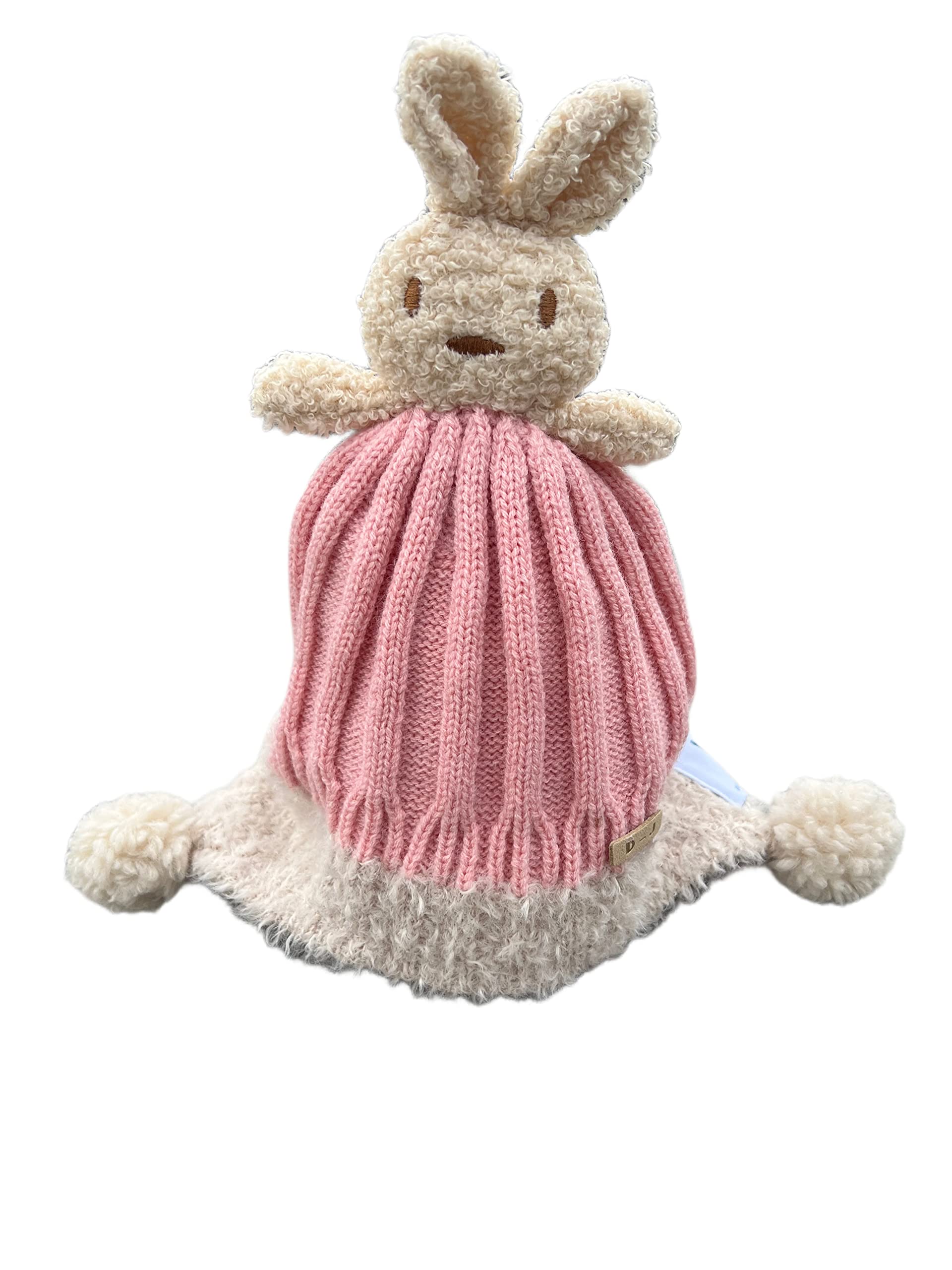 Toddler Hat for Baby Boy or Girl Cute Warm Baby Beanie (Pink)