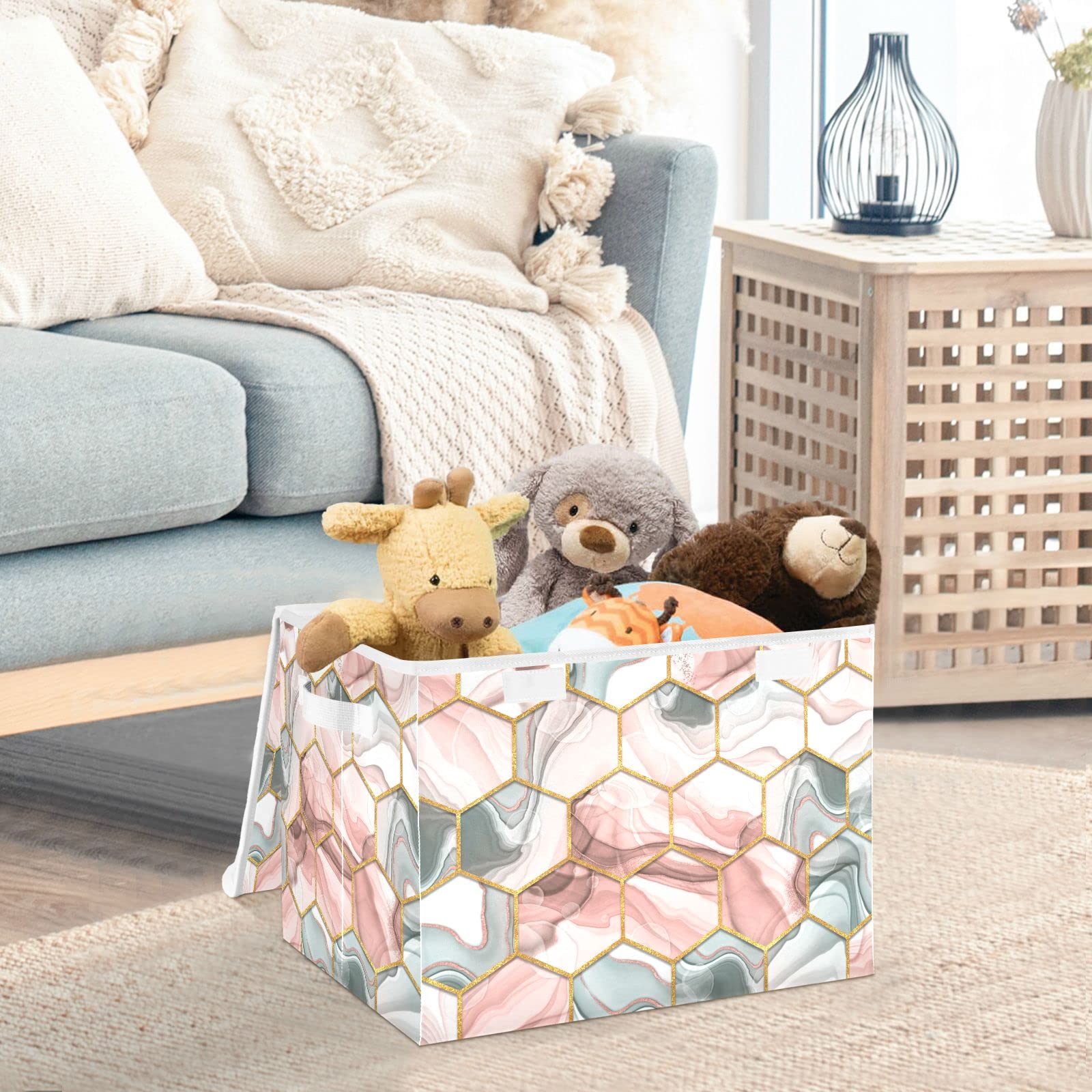 ※即発送可※緑と茶色のマーブル模様　小物入れ　インテリア 楽天市場】サークルデスクトレイ （マーブル） メラミントレイ