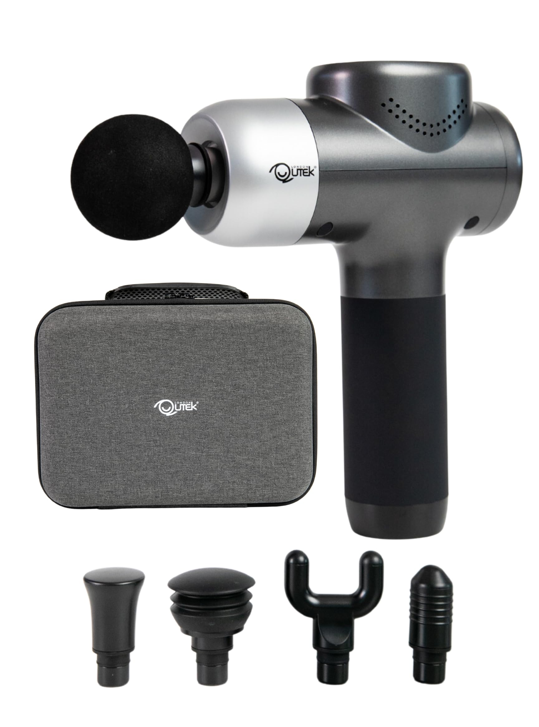 Massage Gun Quiet Deep Tissue, FSA HSA Eligible Percussion Muscle Massage Gun for Athletes, Portable Electric Handheld Massager Gun, Personal Massager for Pain Relief in Neck, Back, Leg, Body