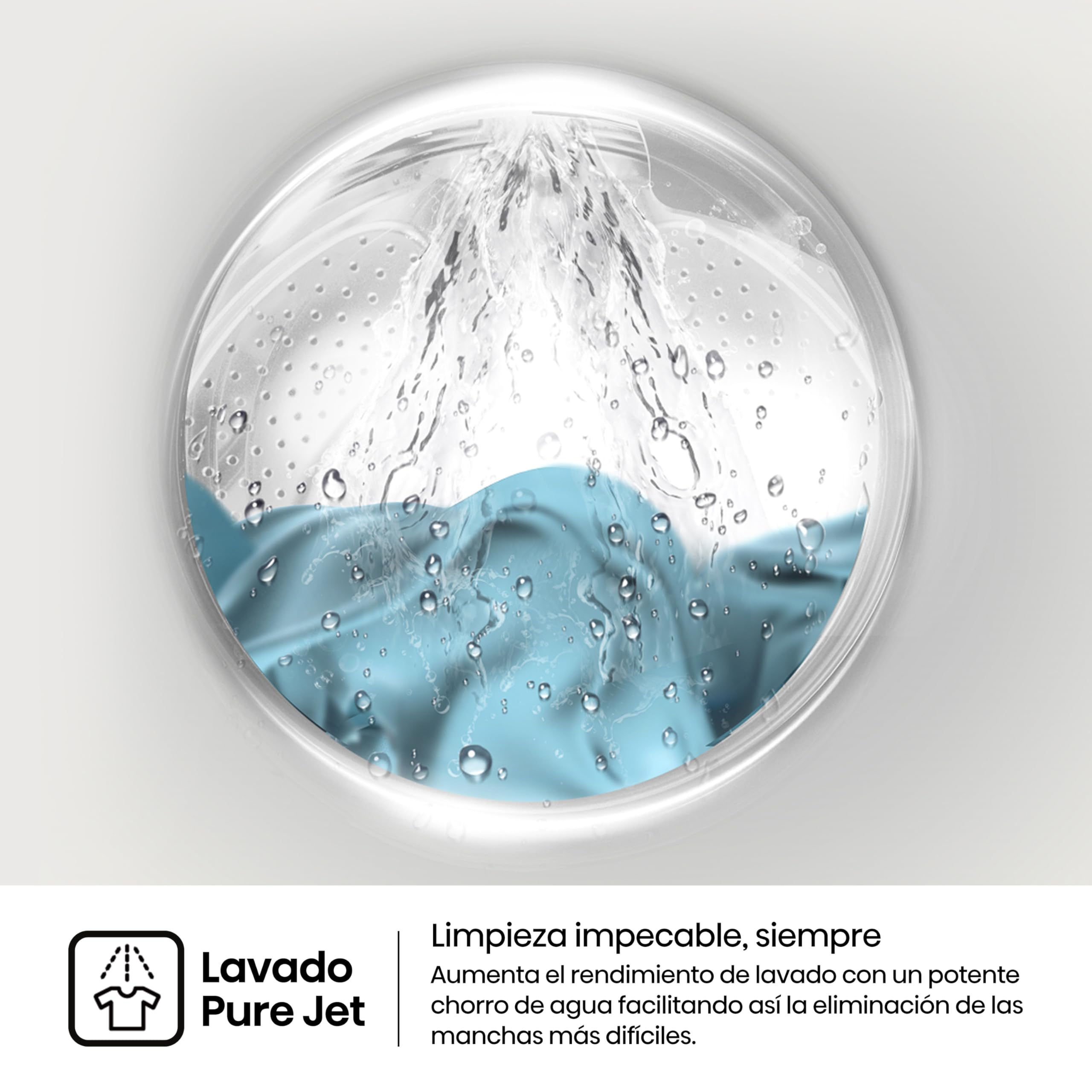 Hisense WF1I1142BWL - Lavadora 11 Kg, 1400 rpm, Clase A, Fondo 59cm, Lav. Power 49’ y Rápidos 30' y 15', Dispensador Automix, Lavado Auto Wash, Antiarrugas, iFit™ Fondo Optimizado, Vapor 99,9%, Blanco