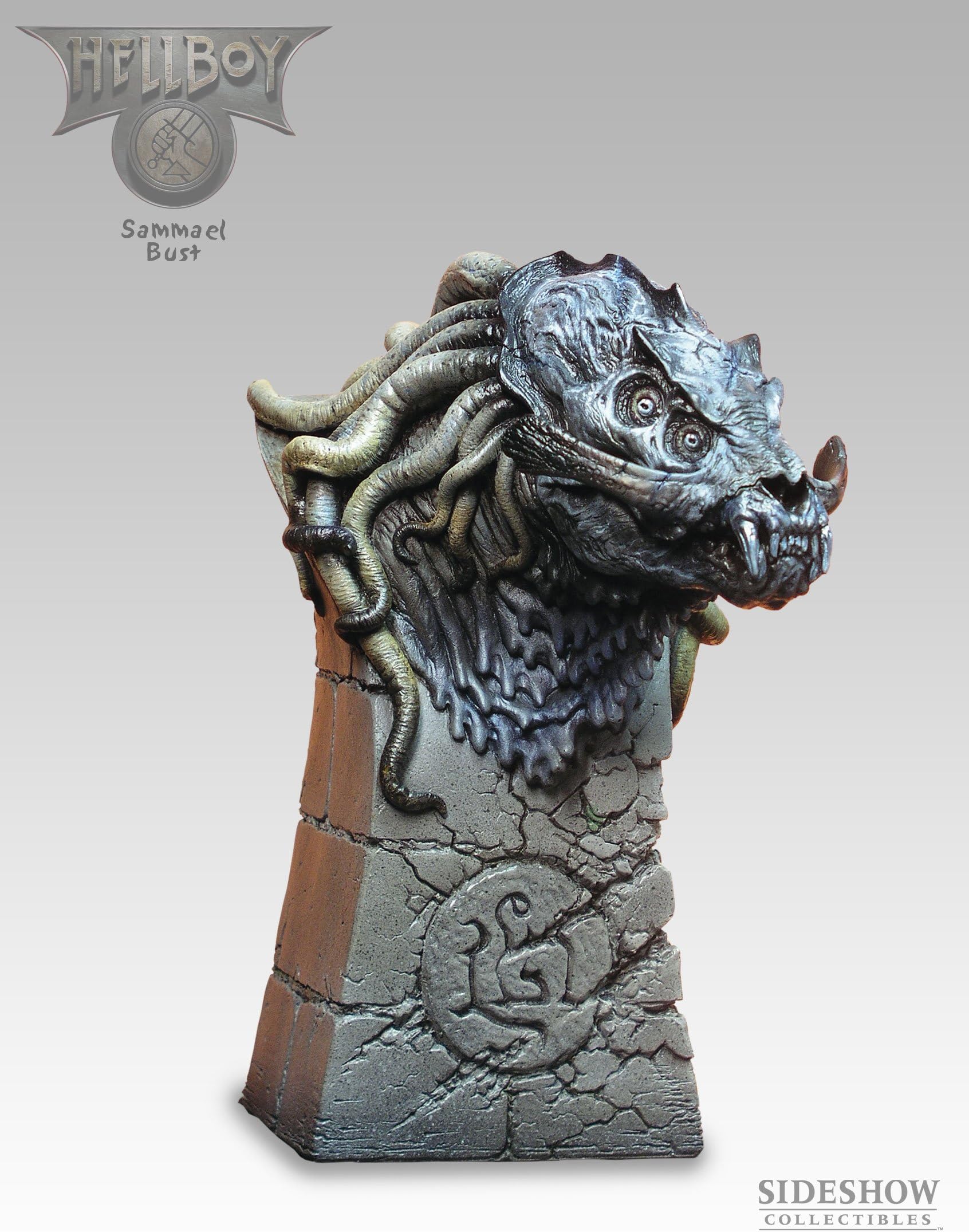 H SAMAEL Hellboy resin-bust 28cm limited edition 1500 Sideshow Collectibles
