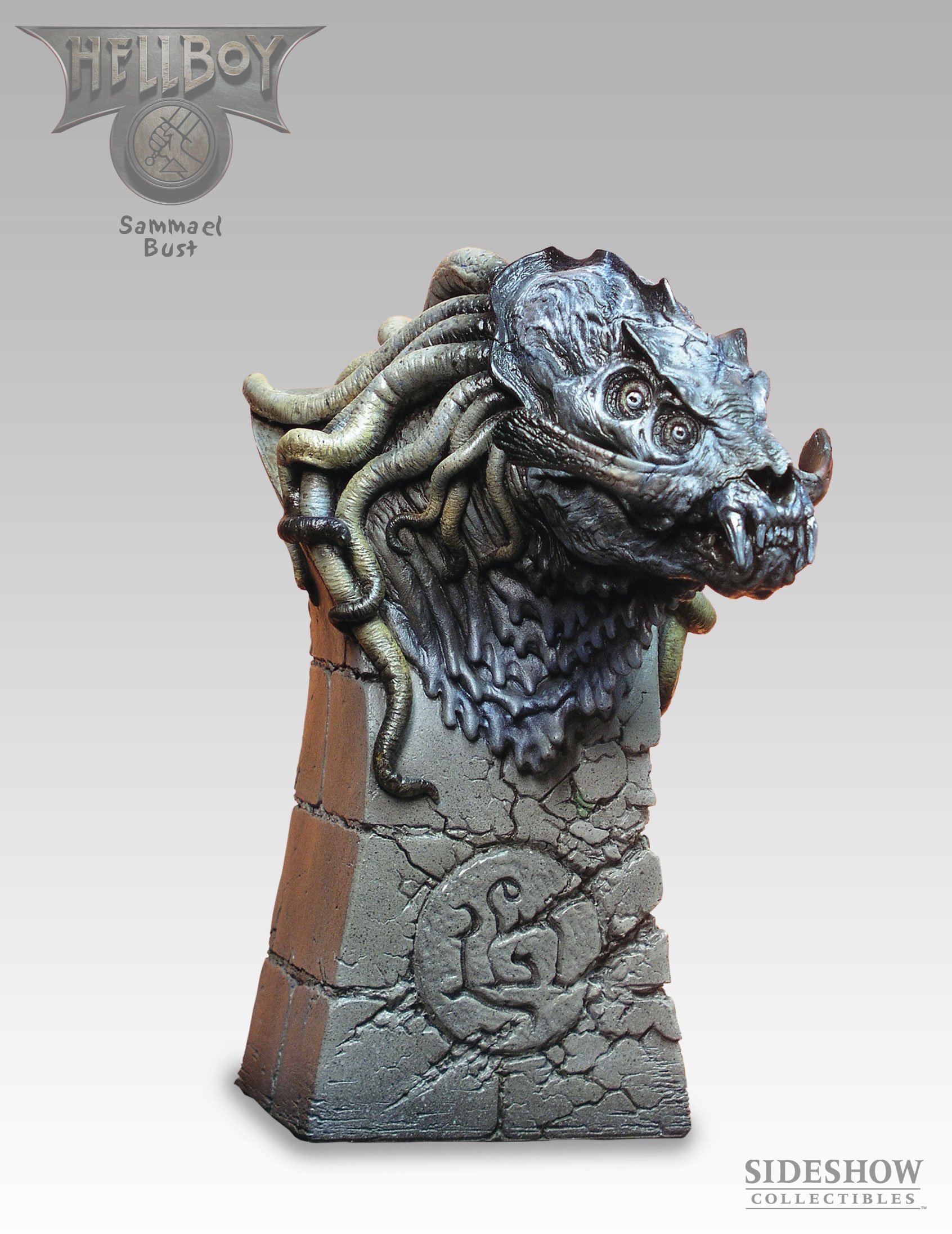 H SAMAEL Hellboy resin-bust 28cm limited edition 1500 Sideshow Collectibles