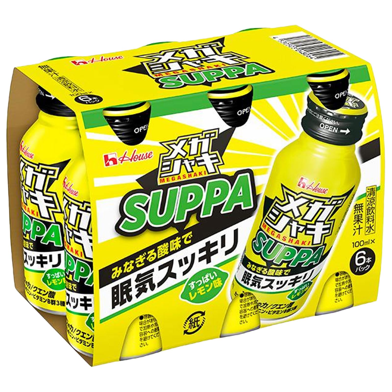Amazon.co.jp: ハウスウェルネスフーズ メガシャキ SUPPA