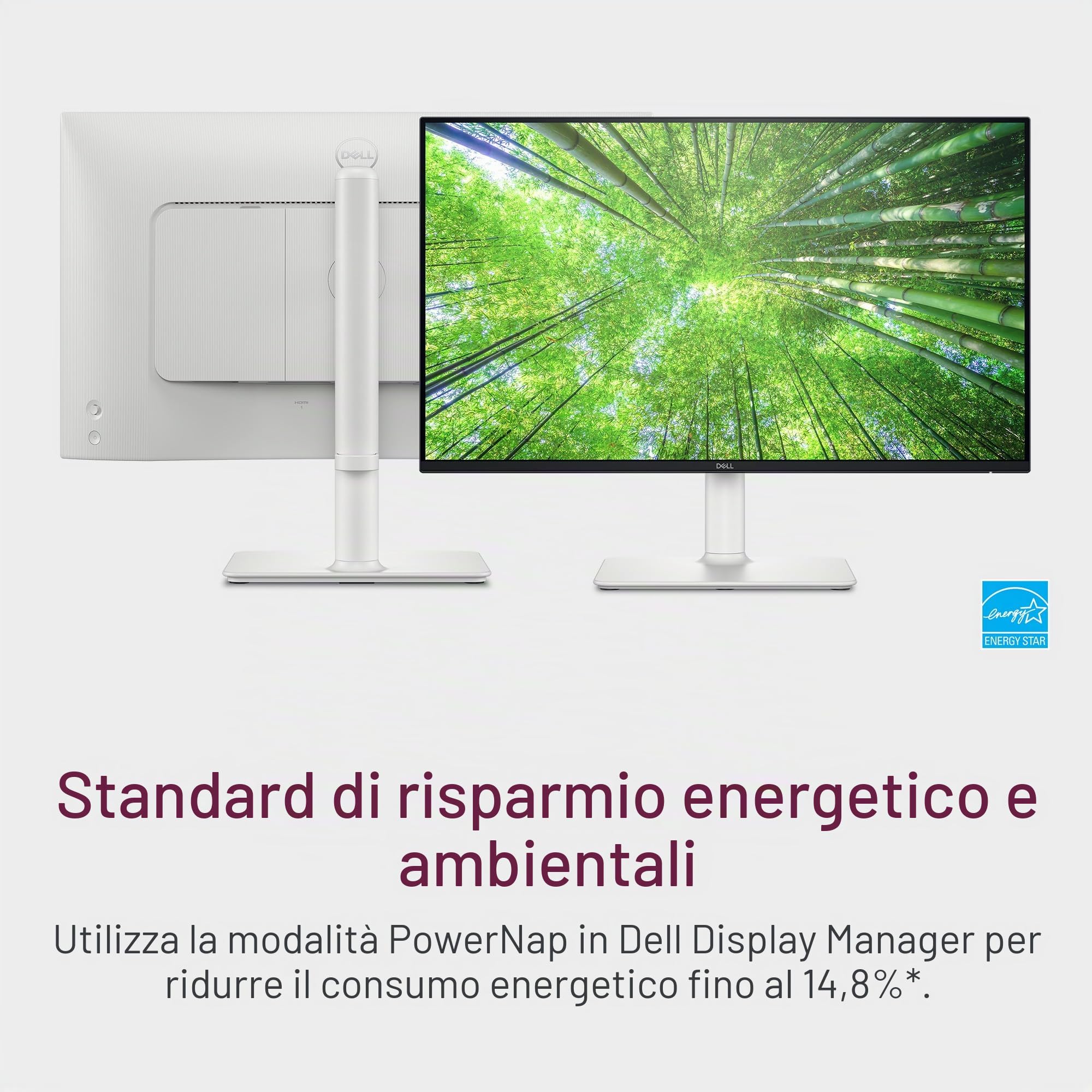 Dell Monitor S2425HS - 23,8 pollici FHD (1920 x 1080), 100 Hz, 1500:1, TÜV Rheinland Eye Comfort 4 stelle, altoparlanti integrati 2 x 5 W