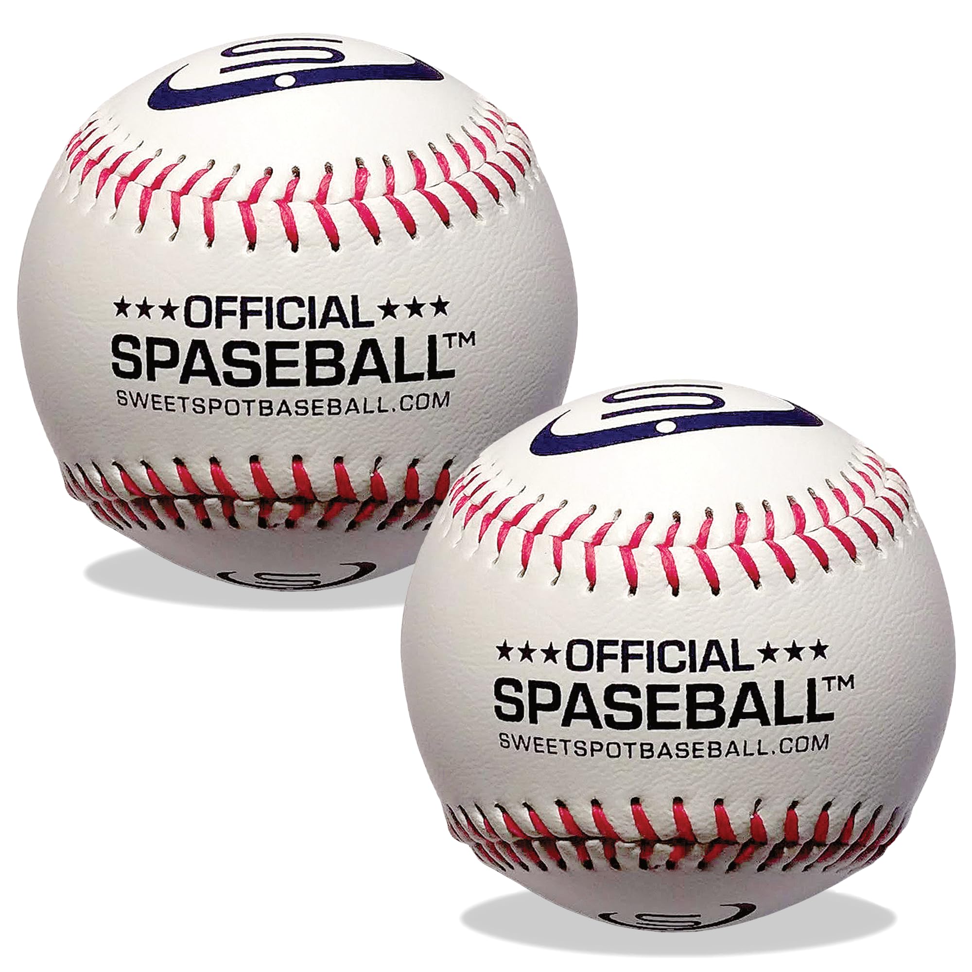 SweetSpot Plastic Baseball Spaseballs | Backyard Plastic Baseballs for Youth, Kids, Teens, and Adults