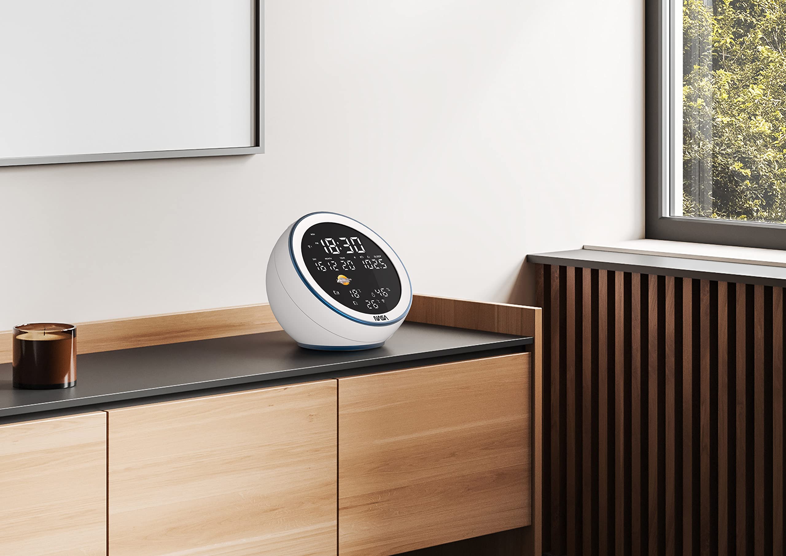 NASA Station météo avec enceinte Bluetooth - WSP1500