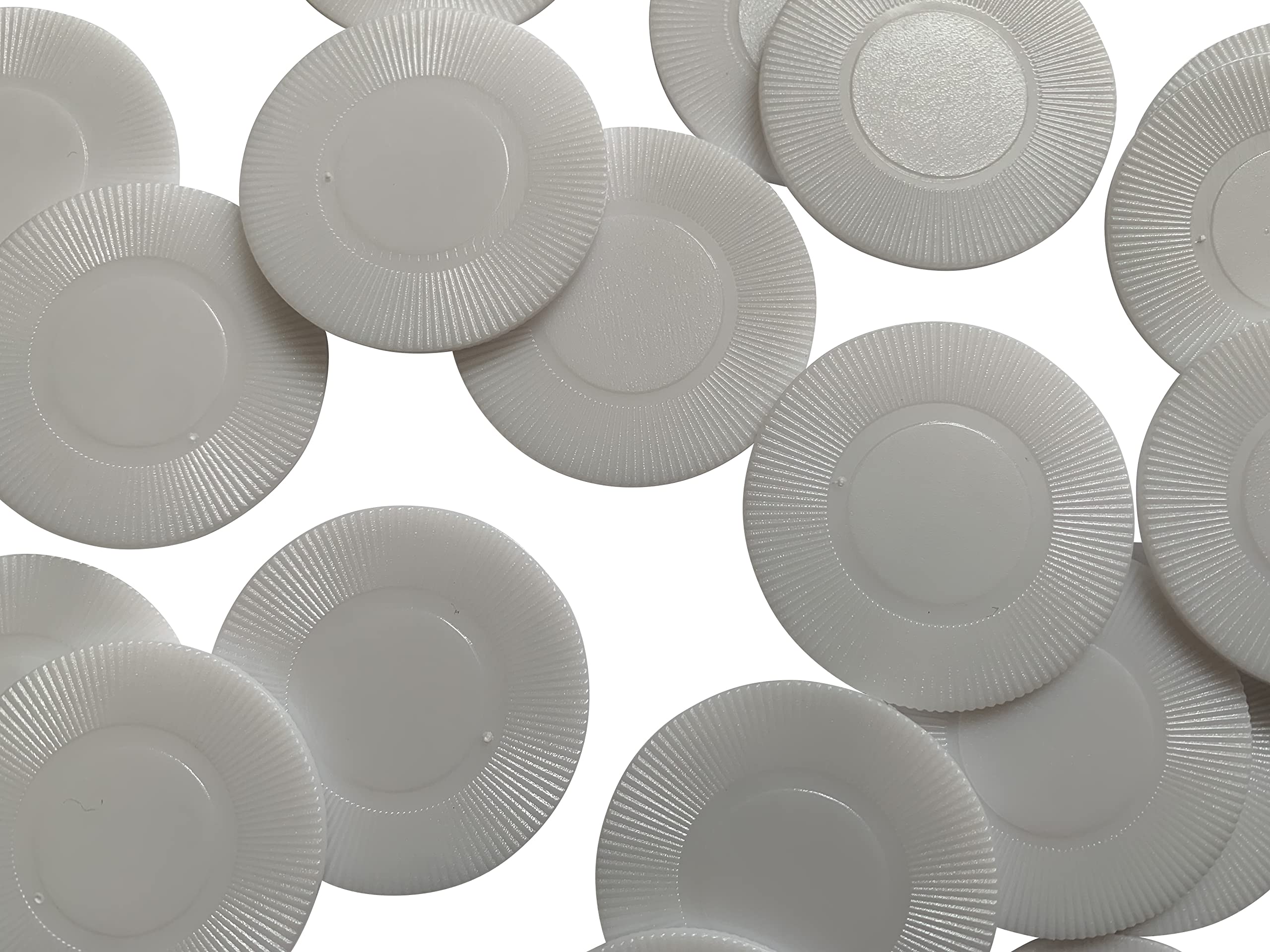 Lot 500 Jetons De Poker Fins – 6 Couleurs – 39 Mm – Env. 2g Pièce – Face Vierge – Emballé En Bandes De 25