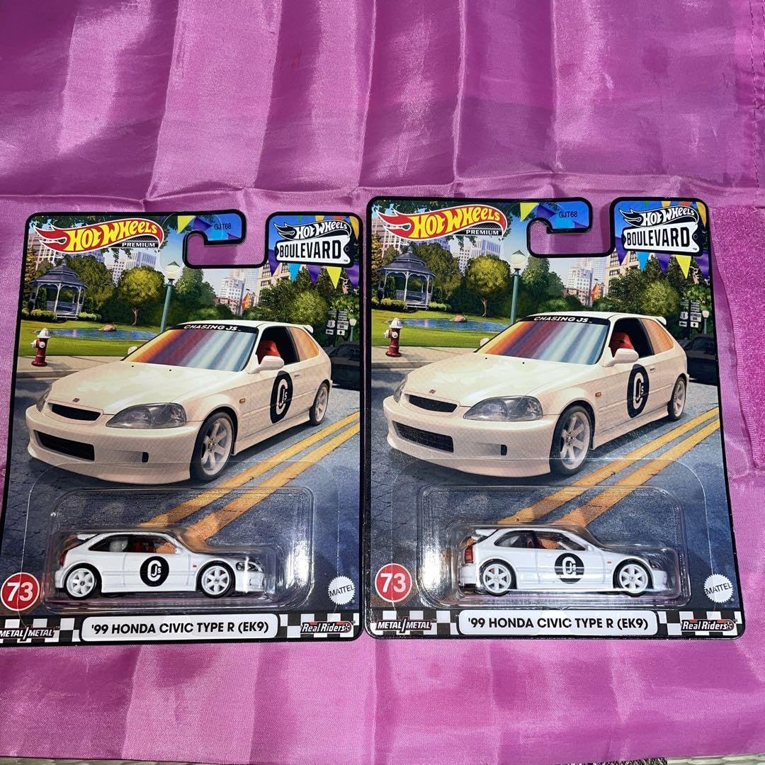 ホットウィール ブールバード シビック タイプR CIVIC　スプーン　10台② ホットウィール ブールバード シビック タイプR CIVICスプーン10台②