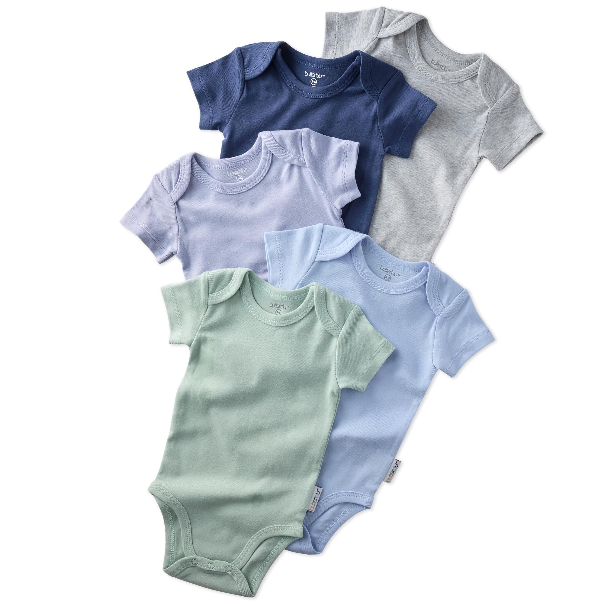 Butterblu Avery Multipack Short Sleeve Bodysuits