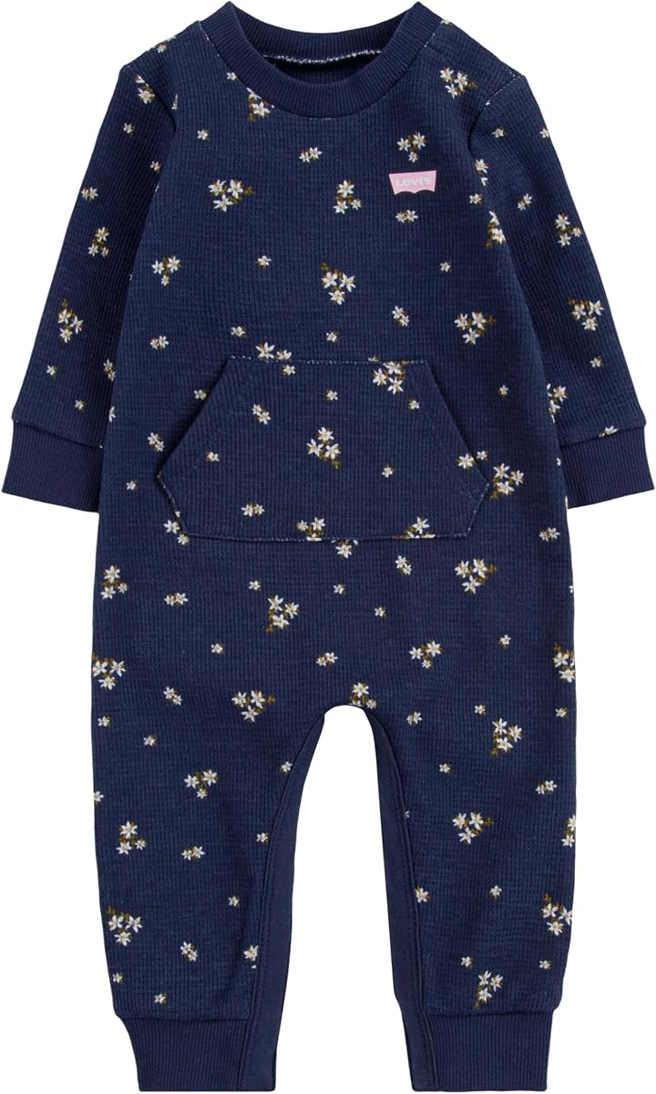 Levi's Unisex Baby Waffle Knit Coverall