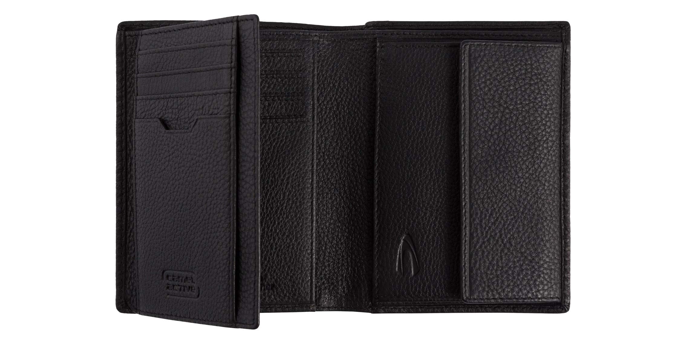 camel active Torebka na monety Makau, 12 centymetrów, czarny, 12 centimeters, Etui na monety