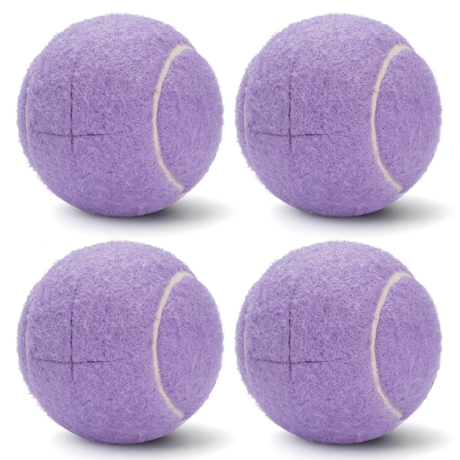 ANCKNE Walker Tennis Balls Precut Tennis Balls for Walkers 4PCS Walkers Legs Universal Precut Glide Balls, Heavy Duty Long Lasting Felt Pad Glide Coverings for Furniture Legs and Floor Protection