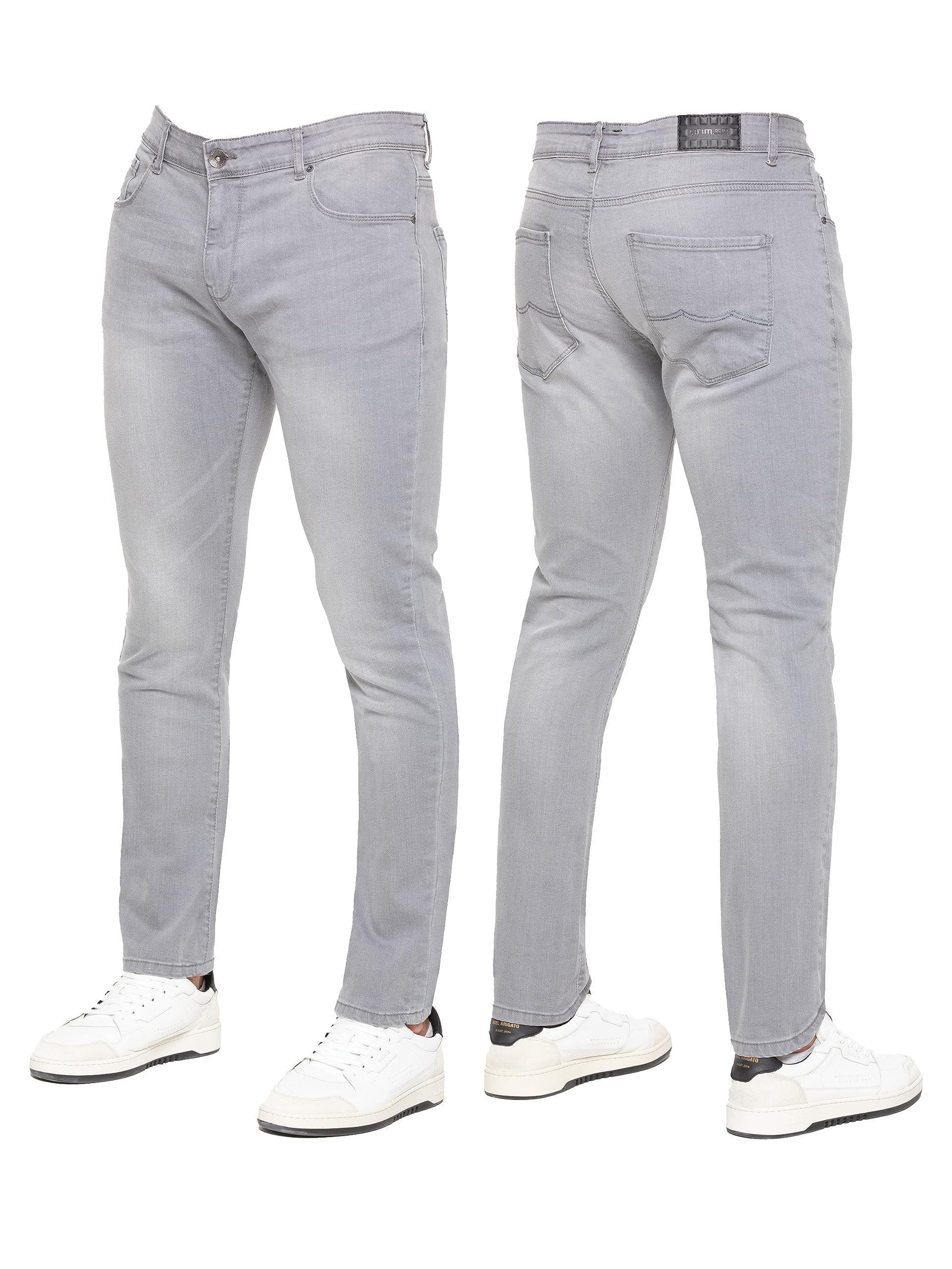 989Zé ENZO Slim Fit Pant Stretch Jeans Pantalones Vaqueros para Hombre