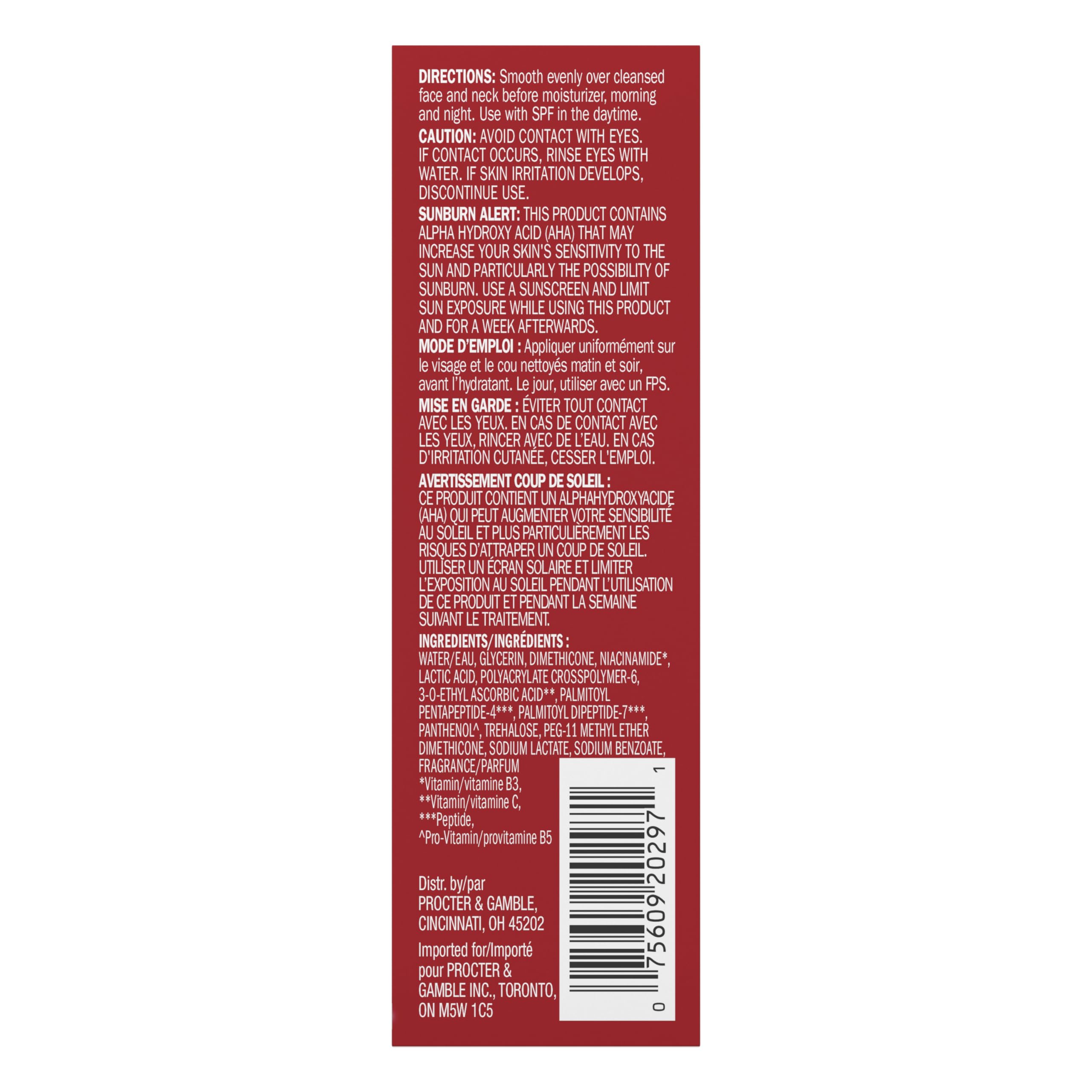 Olay Vitamin C + Peptide 24 MAX Brightening Face Serum